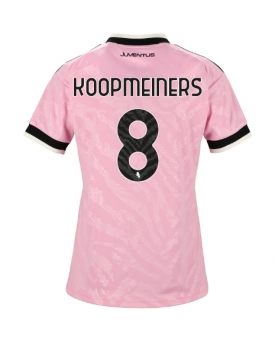 Juventus Teun Koopmeiners #8 Maglia Gara Trasferta Repliche 2026-27 Donna Maniche Corte